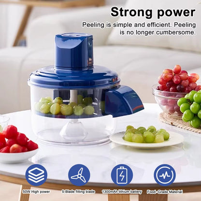 Peellex™ Electric Fruit Peeler | Peel Grapes, Veggies & More Instantly